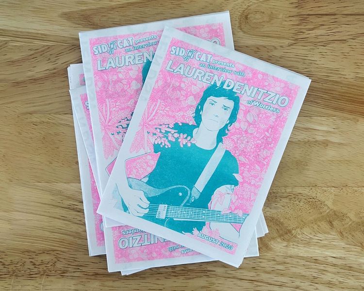 A blank slate for Worriers: an interview and a riso zine